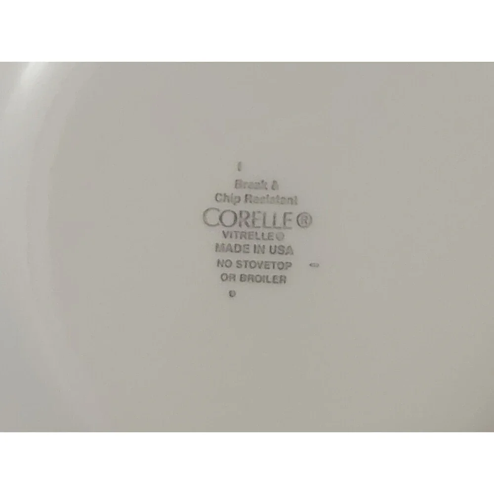 Set Of 4 Corelle Memphis 6.75” Bread Dessert Salad Plates Vitrelle Corning VTG